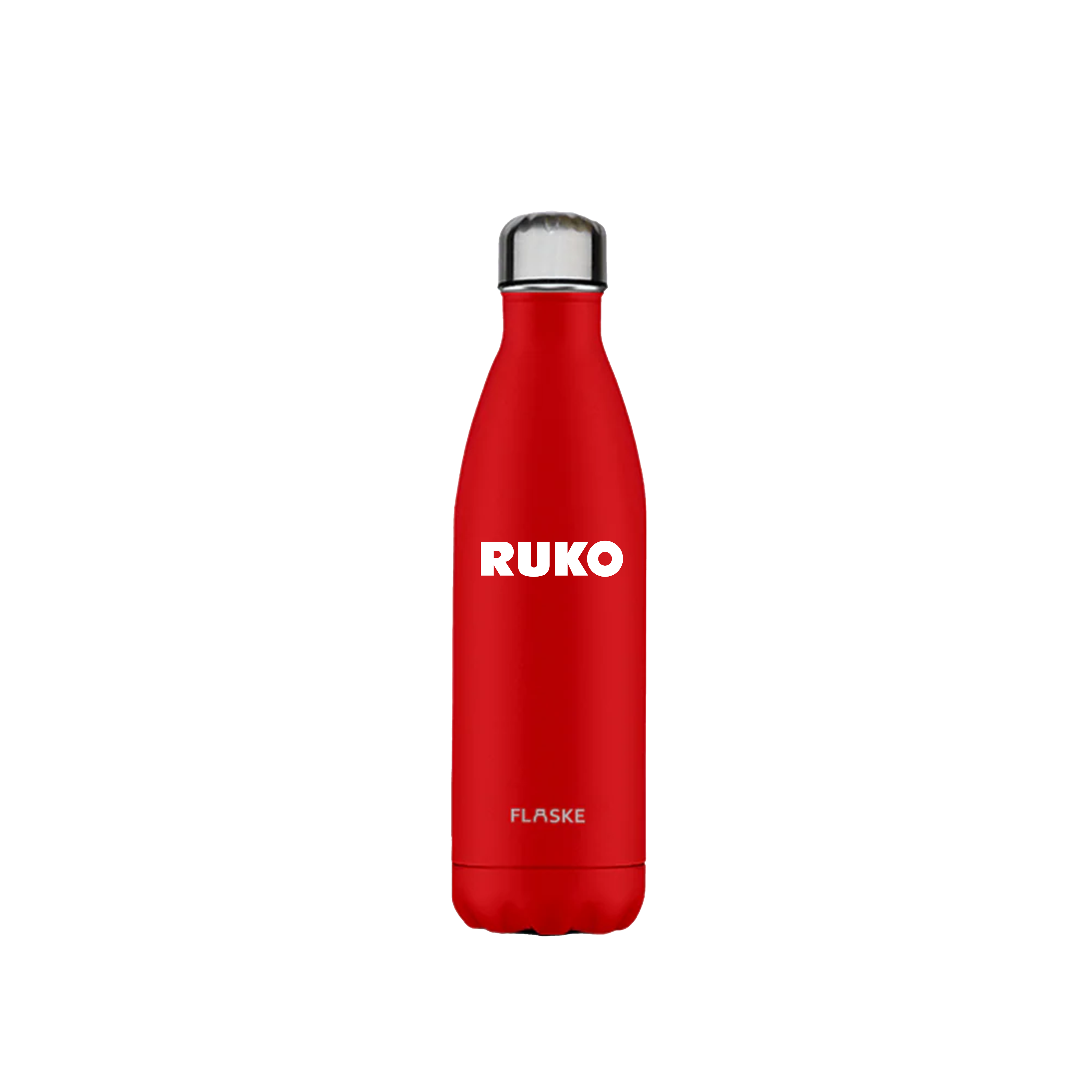 Rote RUKO Trinkflasche von Flaske